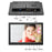 Podofo 10.1"  LCD HD Monitor & Computer Display Color Screen 2Channel Video Input Security Monitor With BNC / AVI / VGA / HDMI