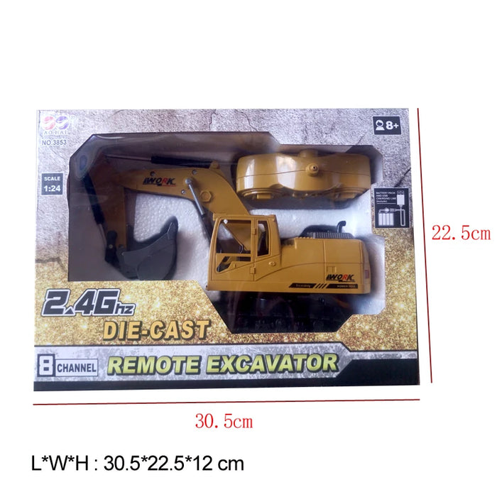 RC Excavator with Music and Light