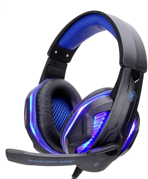 Cool LED Wired Headphones With Microphone