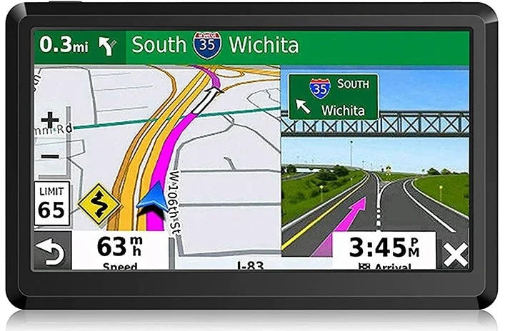 Sunshade 7 Inch Touch Screen GPS