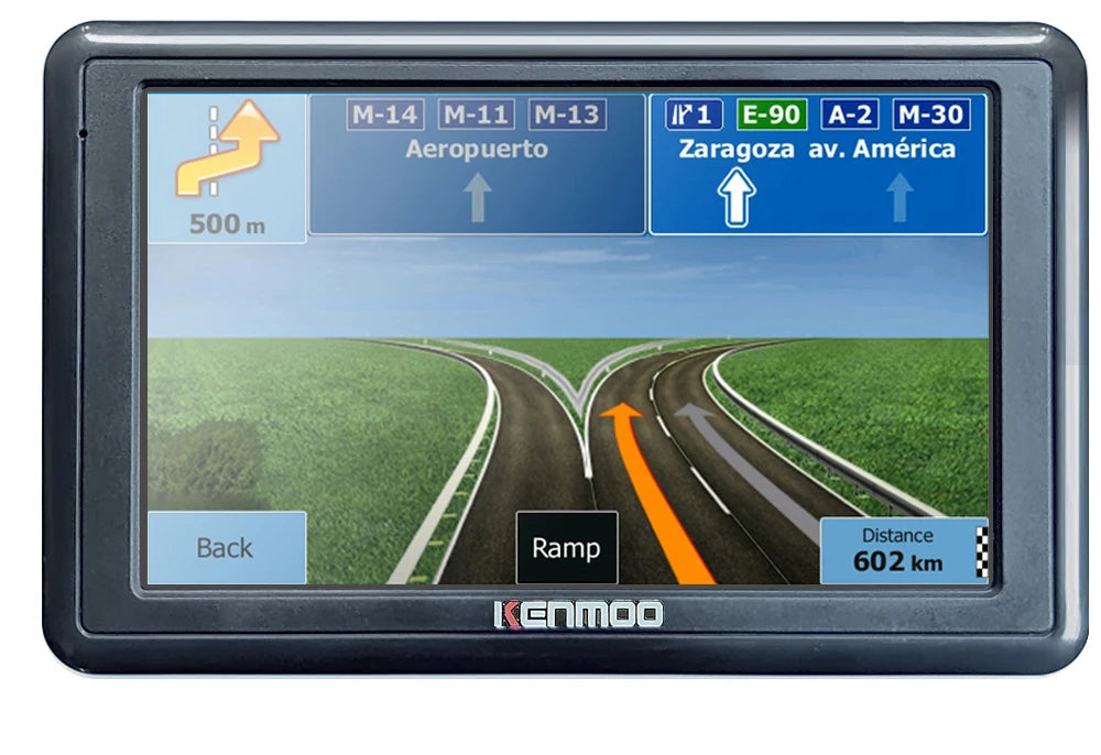 5 Inch HD GPS Portable Navigation 2024 Maps