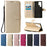 Solid Color PU Leather Phone Case For iPhone (Multi Options Available)