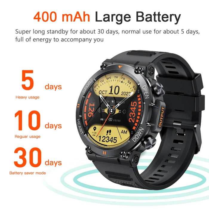 1.39 inch Men's Bluetooth Smart Watch