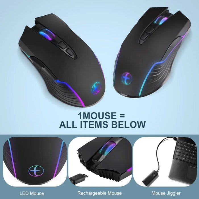 Adjustable Wireless Optical Mouse