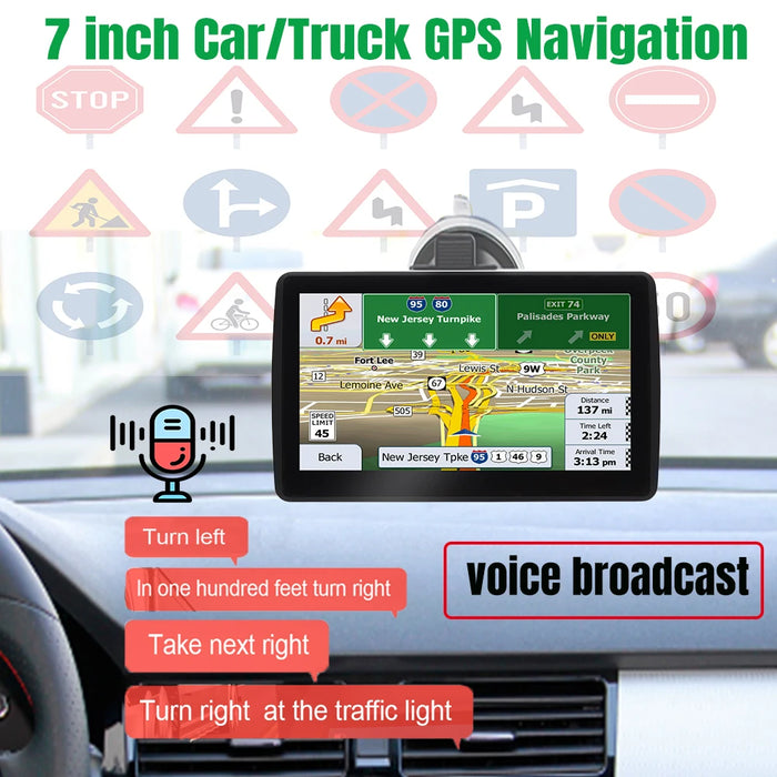 7 Inch 8GB GPS Navigation